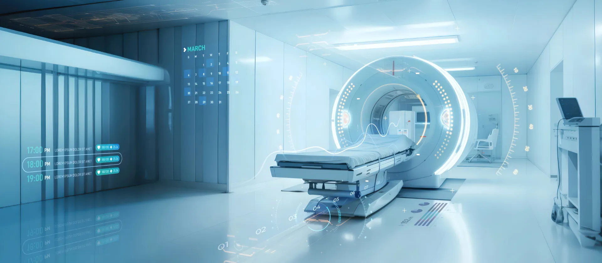 Industry visual for the medtech industry, used on the service pages of msg industry advisors.