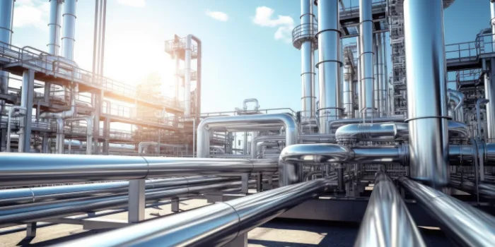 Branchenvisual für die Chemie, verwendet auf den Leistungsseiten von msg industry advisors.