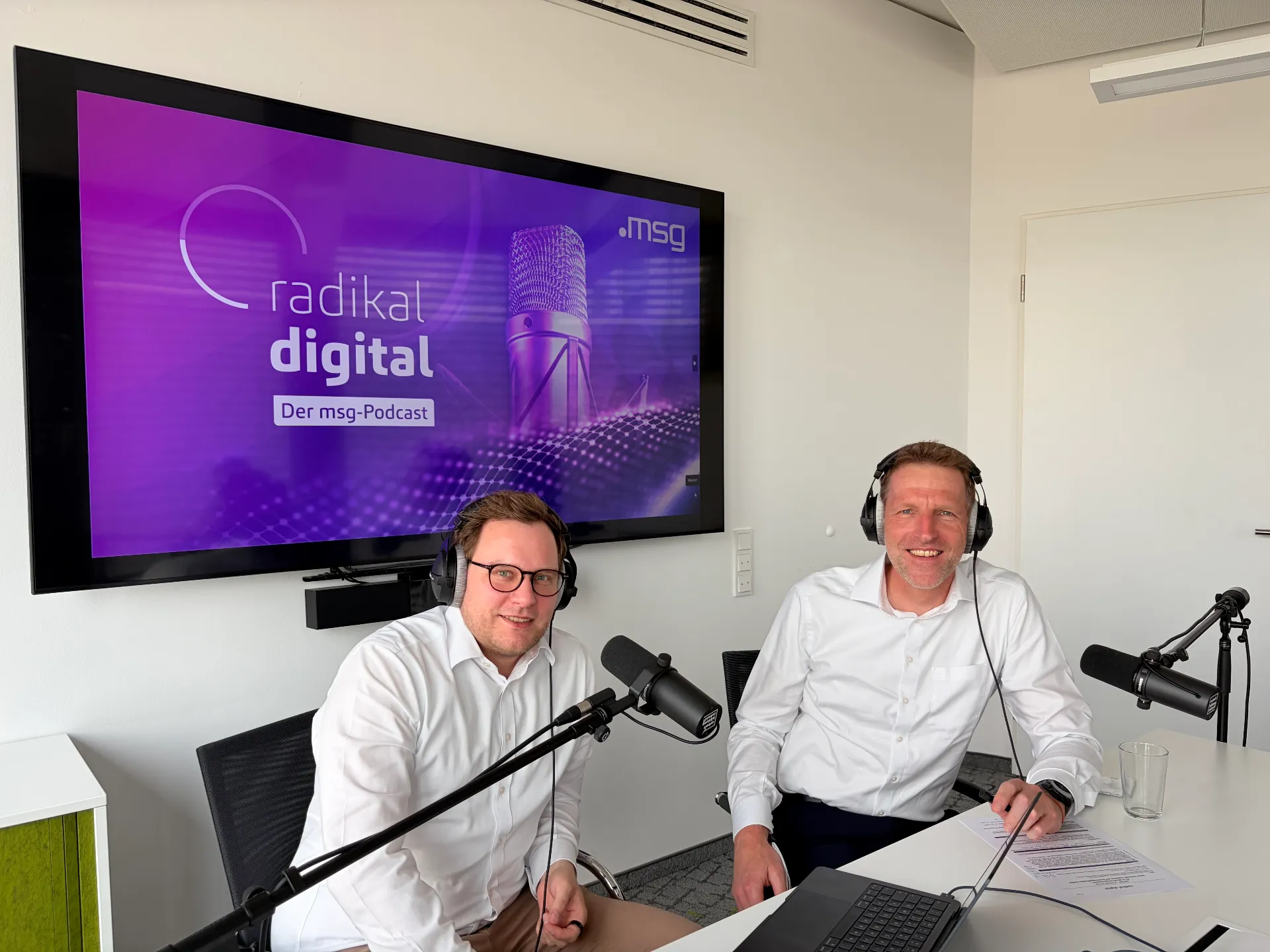 msg Podcast radikal digital mit Dr. Dennis Janning und Dr. Oliver Biermann